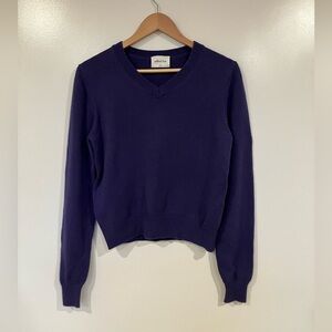Wilfred Free Palomino Sweater, Size M, Deep Purple